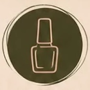 Ícono de esmalte de uñas